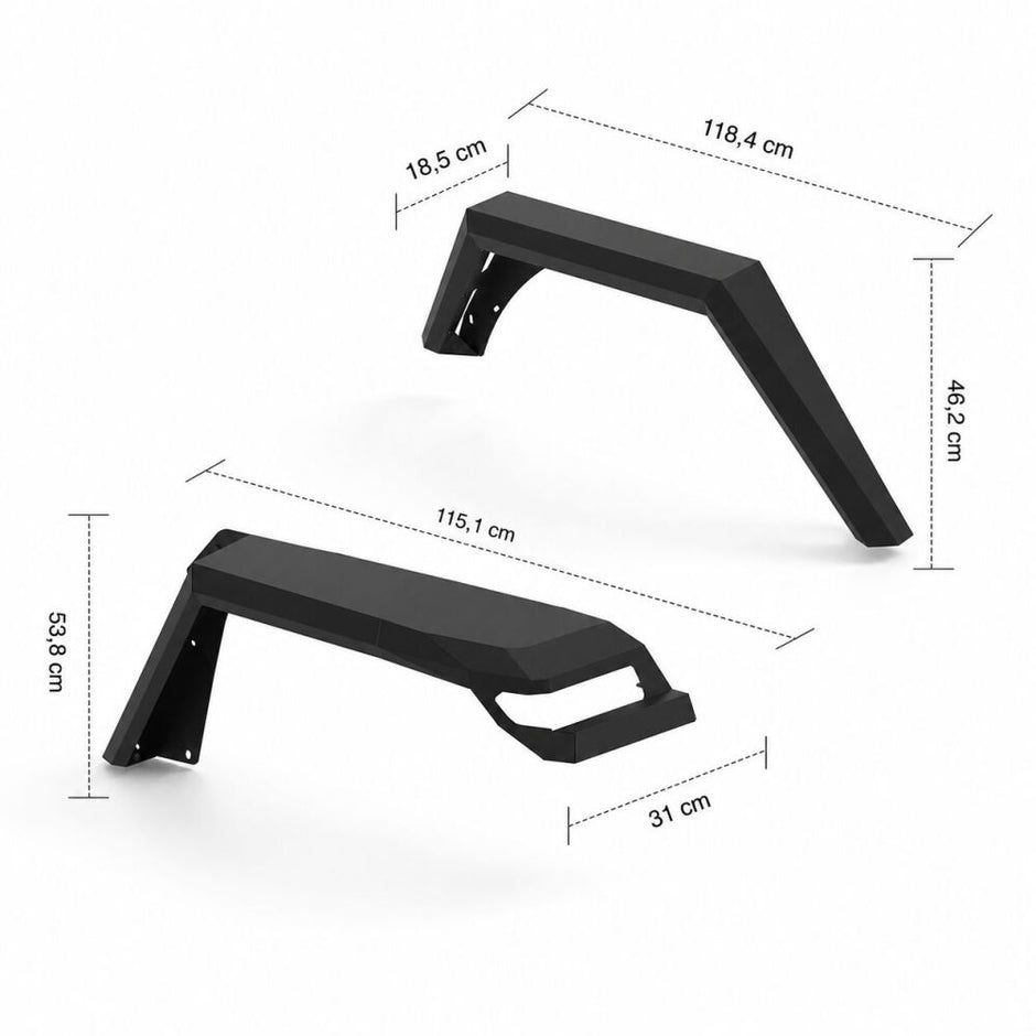 HEAVY DUTY Fender Flares (4)