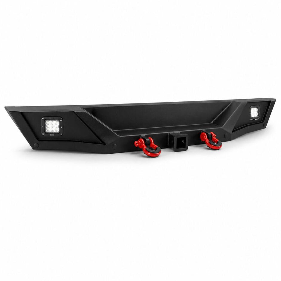 Rear Bumper – Off-Road Arizona – D-Rings & LED (WRANGLER JL 18-26) (6)