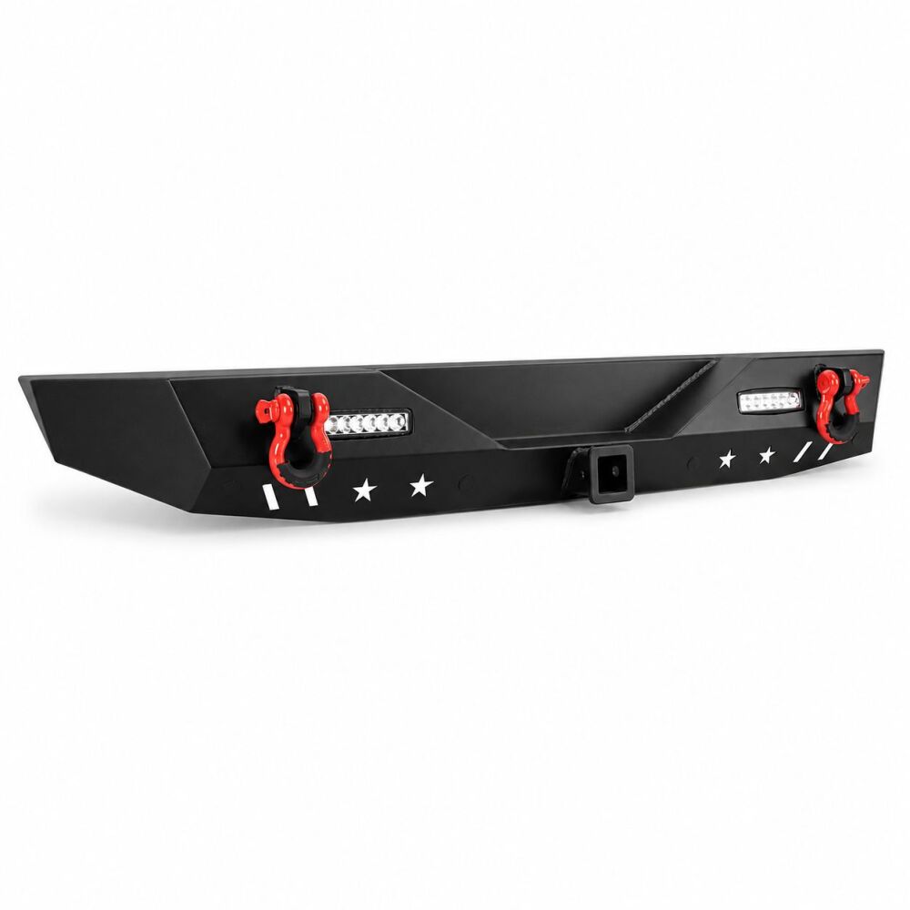 Rear Bumper – Off-Road Nevada – D-Rings & LED (WRANGLER JL 18-26) (4)