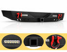 Rear Bumper – Off-road Nevada – D-Rings & LED (WRANGLER JK 07-17) (4)