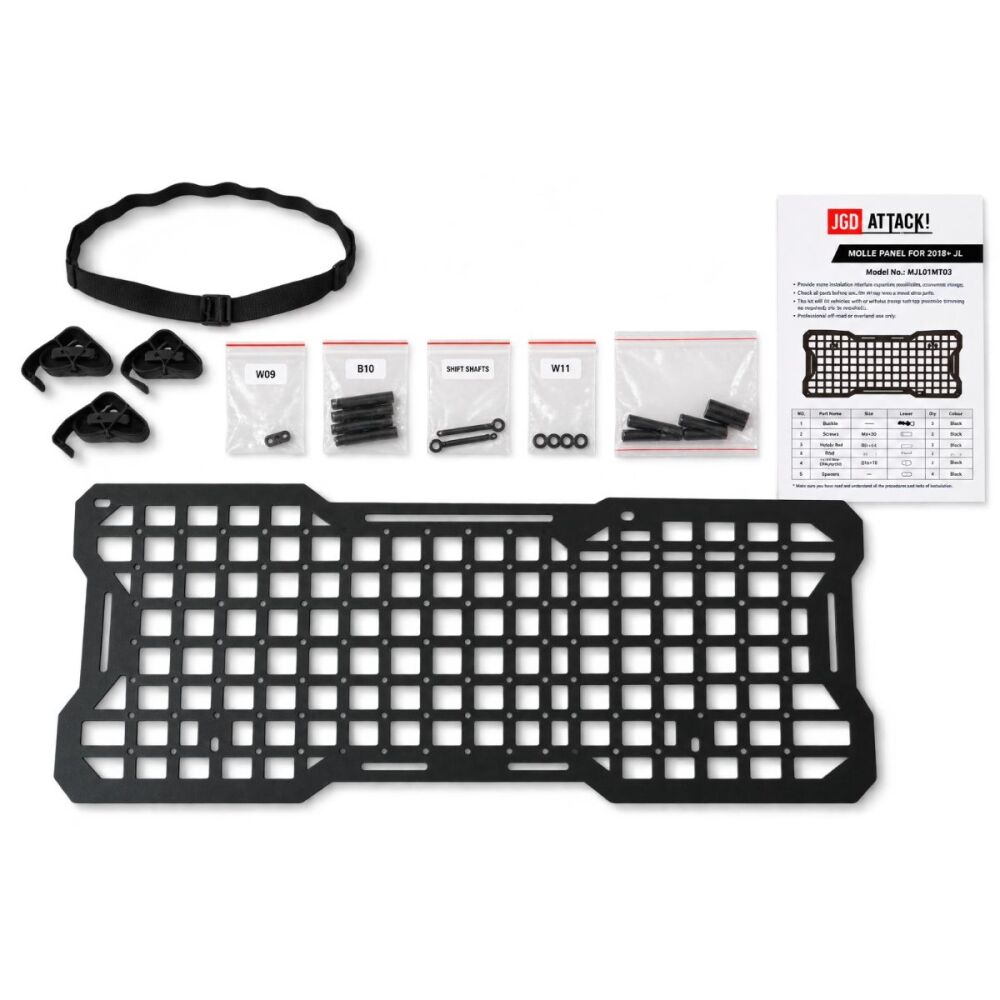 MOLLE Panel – Tailgate (WRANGLER JL 18-26) (2)