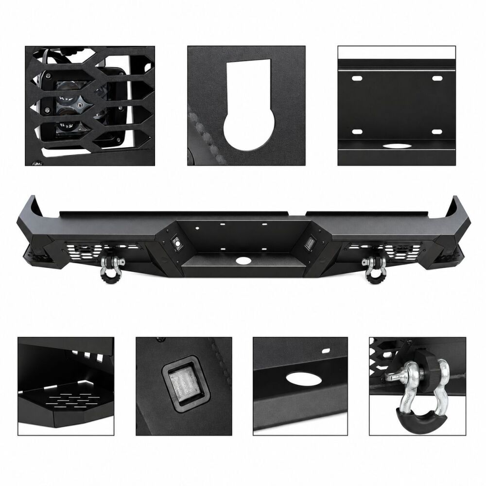HEAVY DUTY Rear Bumper (4)