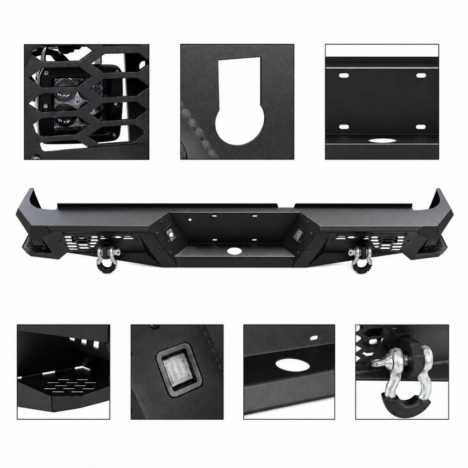 HEAVY DUTY Rear Bumper (4)
