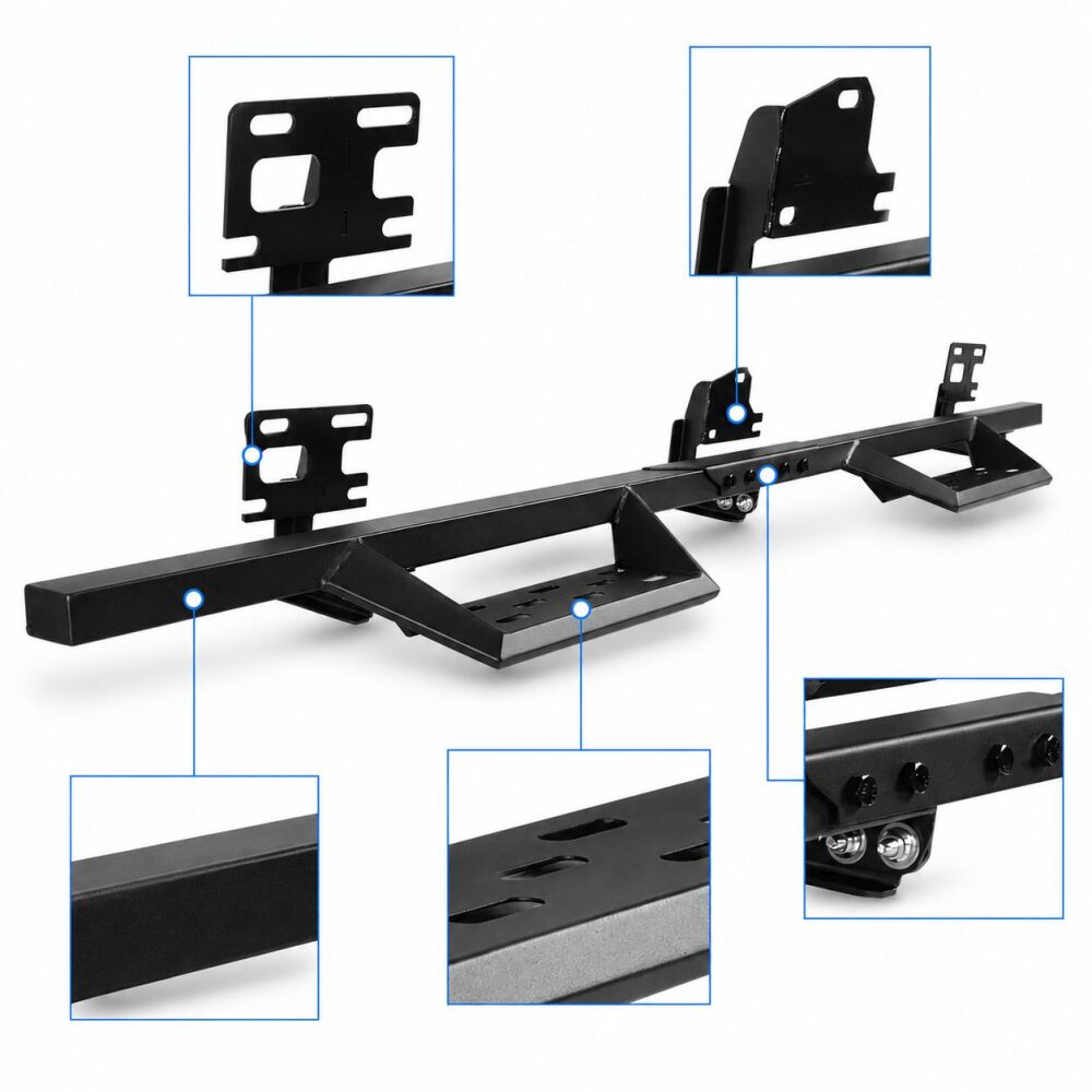 Heavy Duty Steel Side Steps (RAM 1500 19-24) (6)