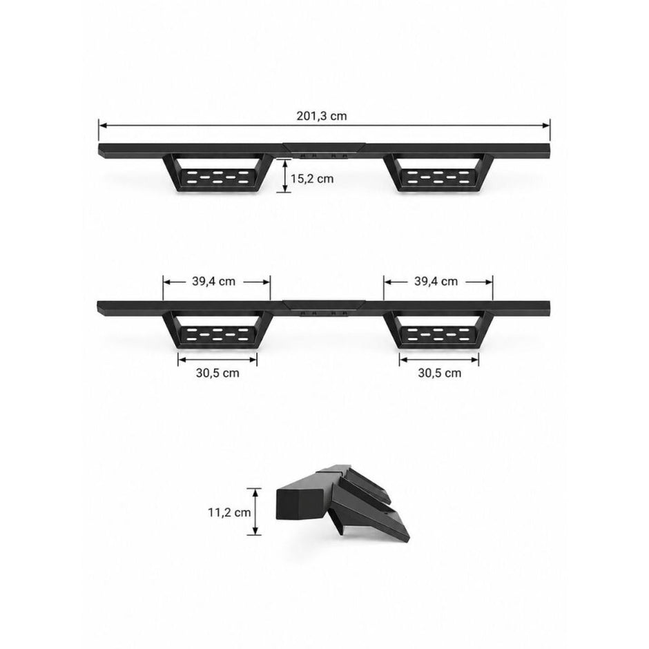 Heavy Duty Steel Side Steps (RAM 1500 19-24) (9)