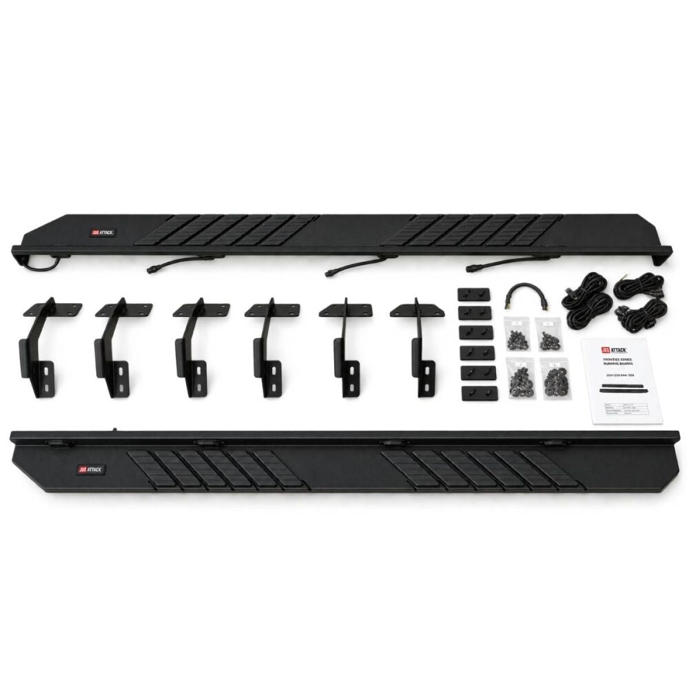 Frontier Side Steps with LED Lighting (RAM 1500 19-24 CREW CAB) (2)