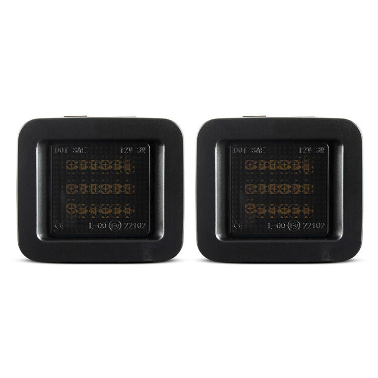 LED Smoked License Plate Light (2)