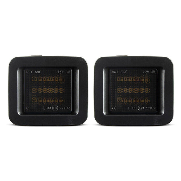 LED Smoked License Plate Light (2)