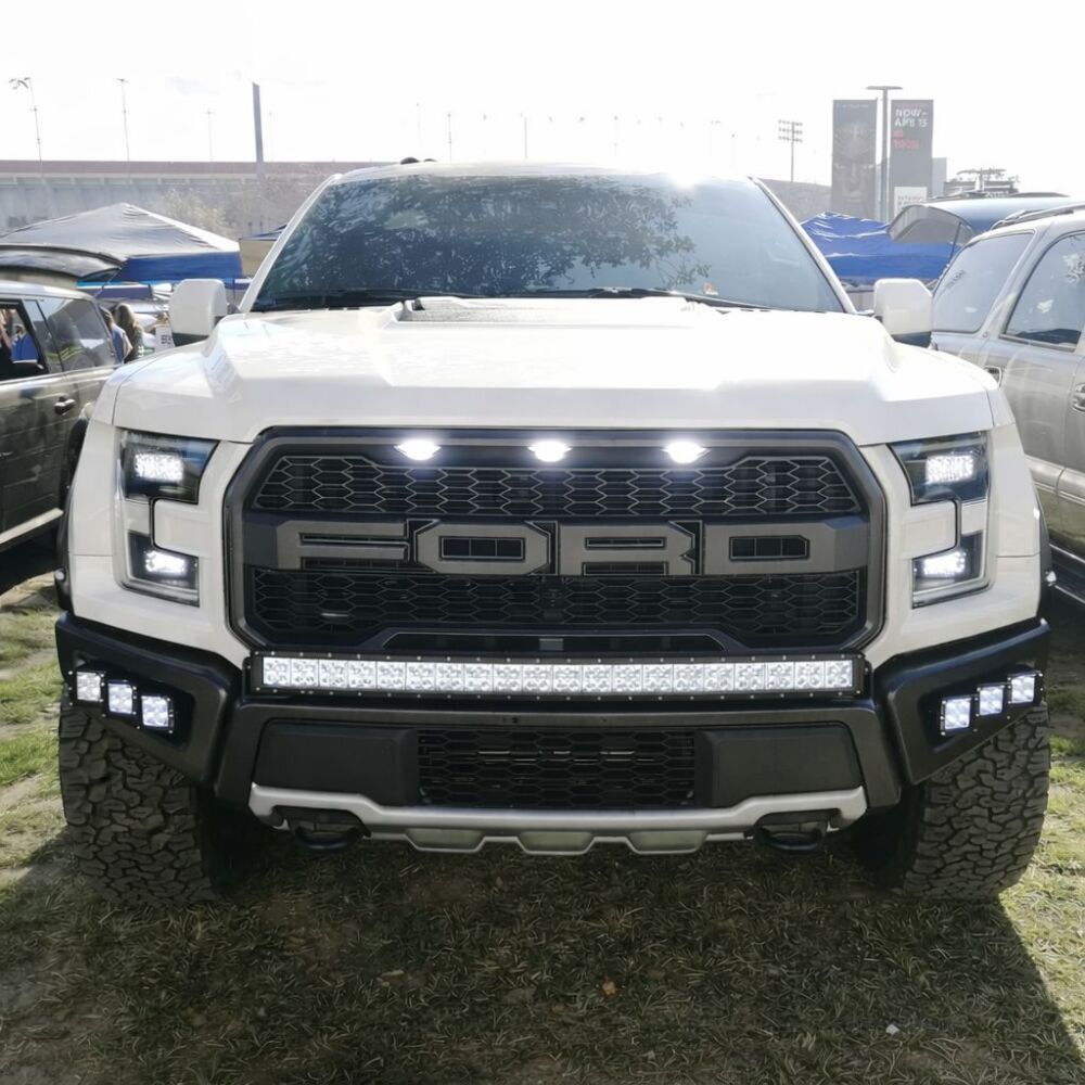 Grille LED Lights + Side Marker Lights + Wiring Harness (F150 17-20 RAPTOR) (3)
