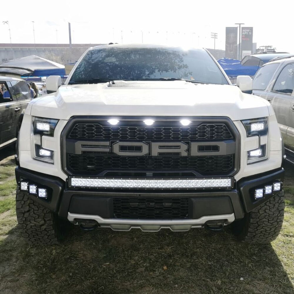 Grille LED Lights + Side Marker Lights + Wiring Harness (F150 17-20 RAPTOR) (3)