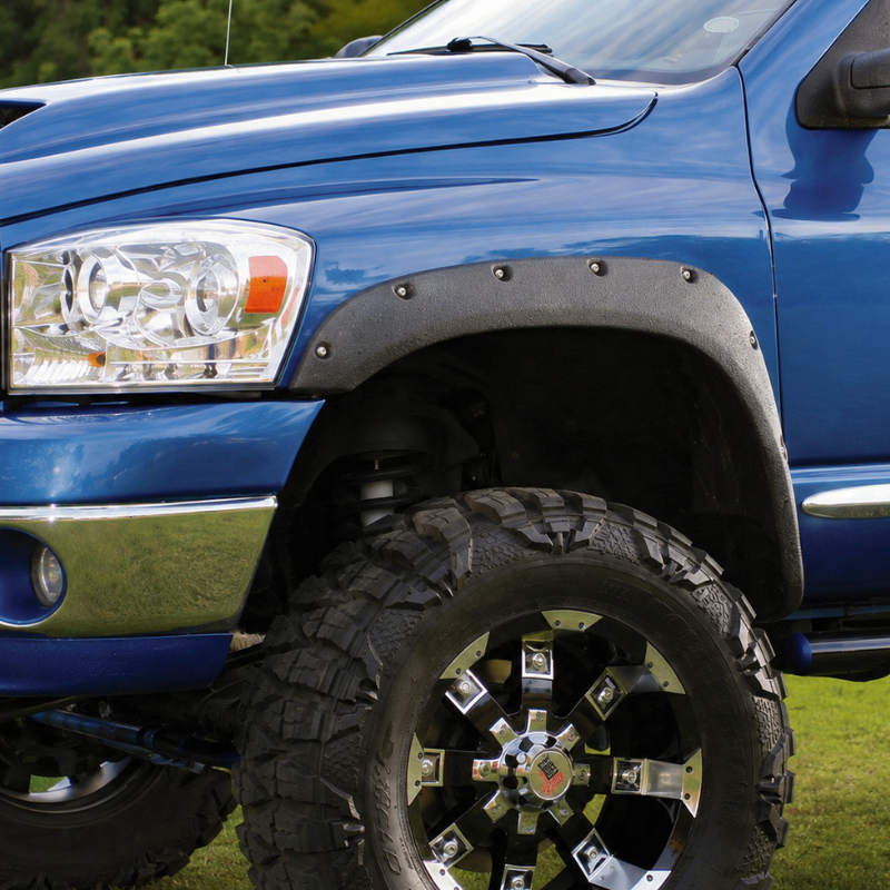Pocket Rivet Style Fender Flares (RAM 1500 2500 3500 02-08) (3)
