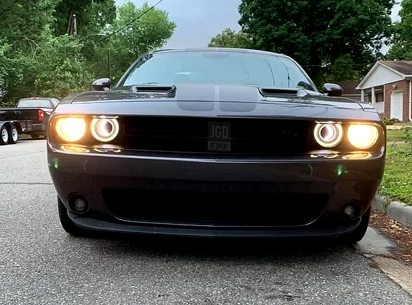 Demon Style LED Halo Headlight Inserts (8)