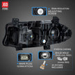 RGB Vland Headlights + Bulbs LED (5)