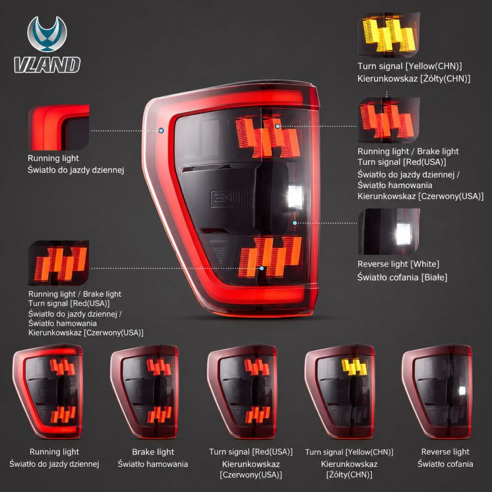 FULL LED Tail Lights (4)