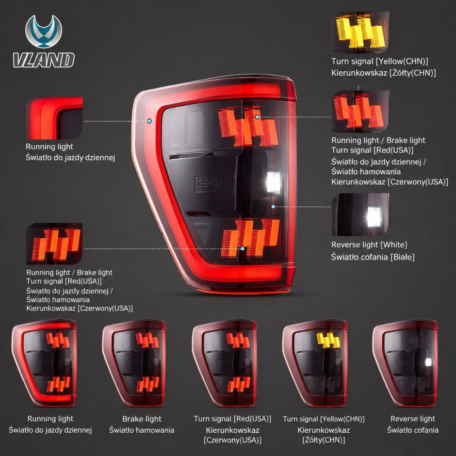 FULL LED Tail Lights (4)