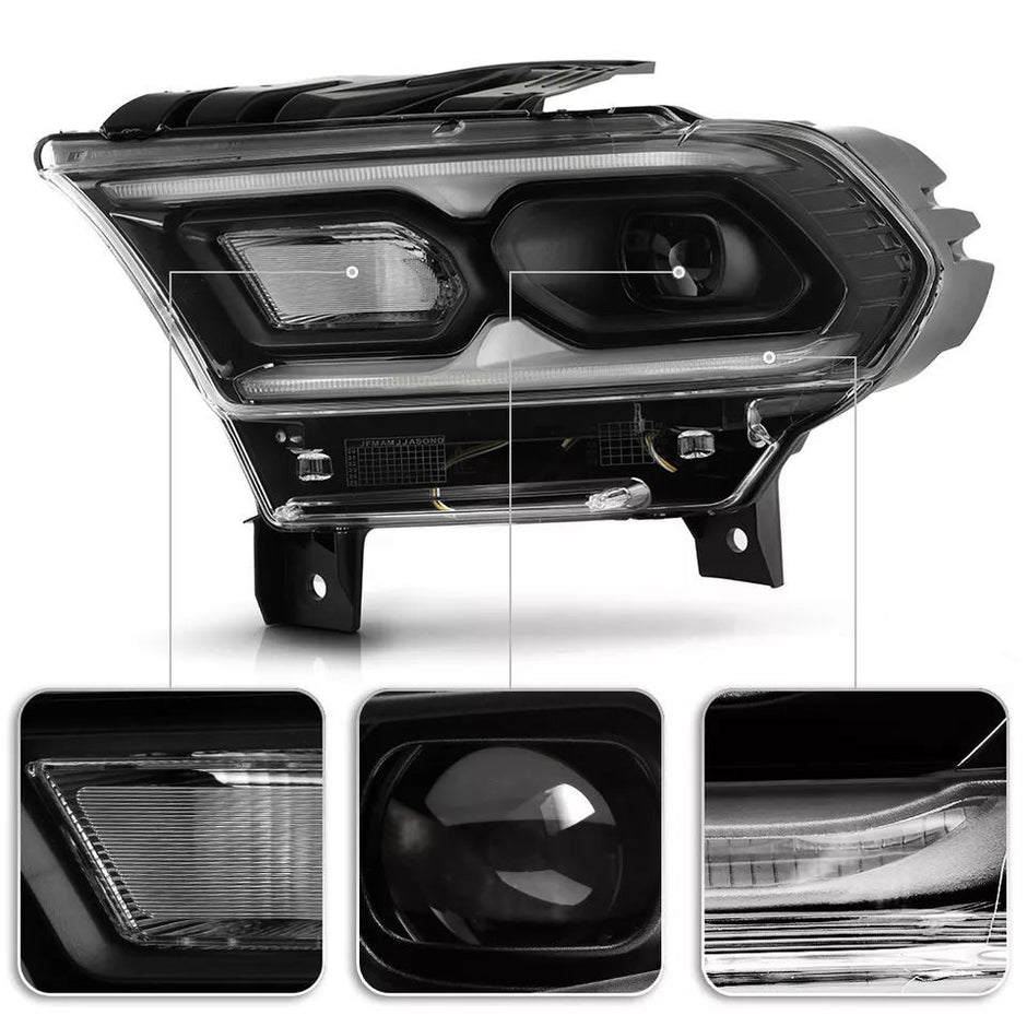 68433785AE AFS Full LED Projector Headlight (2)