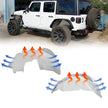 Aluminum Front and Rear Fender Liners (8)