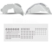 Aluminum Front and Rear Fender Liners (9)