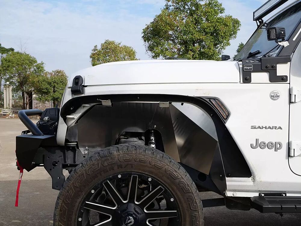 Aluminum Front and Rear Fender Liners (3)