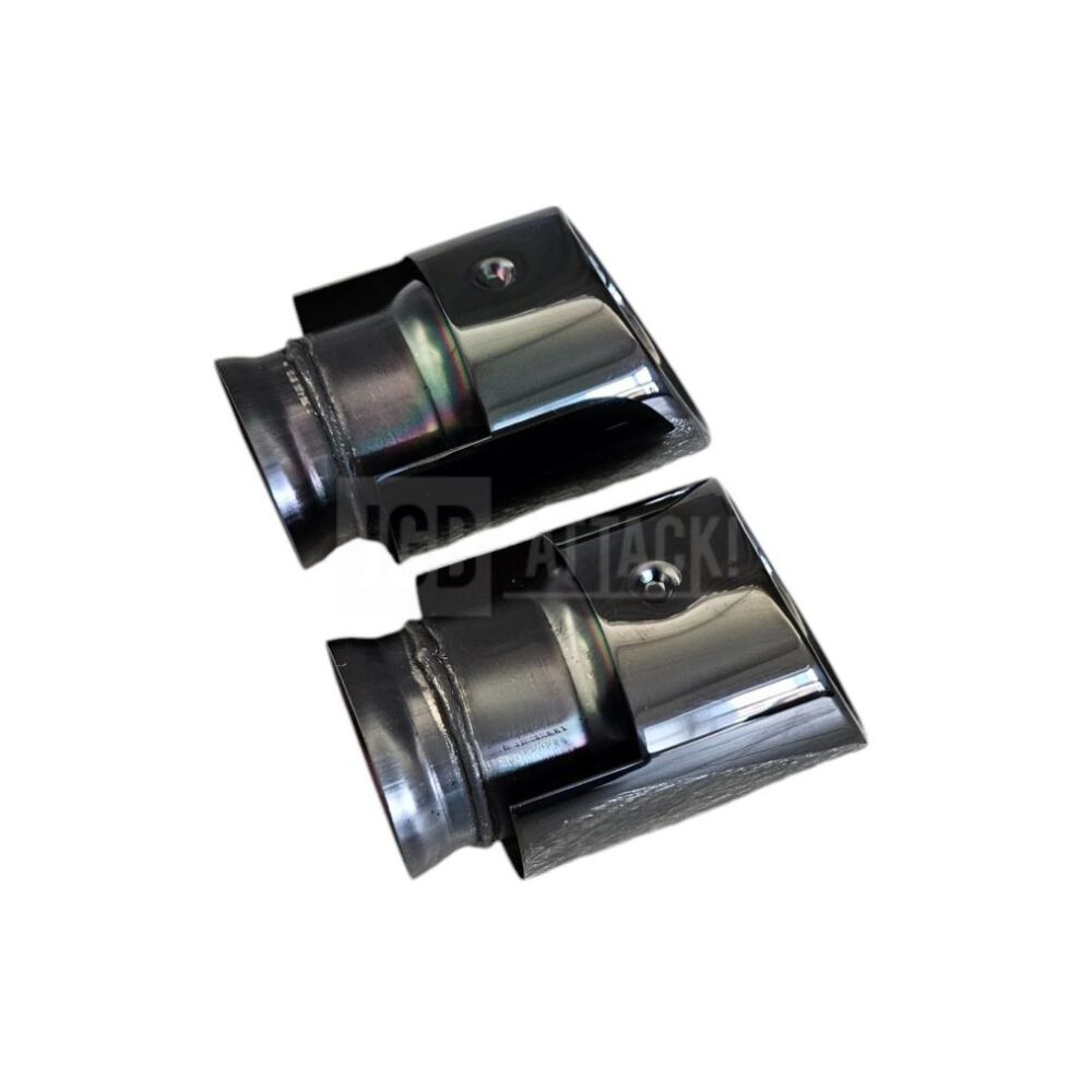 Black Round Exhaust Tips (7)