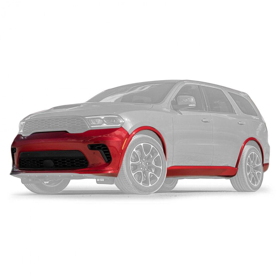 Body Kit – 2021+ SRT Hellcat Style – Front & Rear Bumper, Diffuser, Side Skirts (DURANGO 14-26) (38)