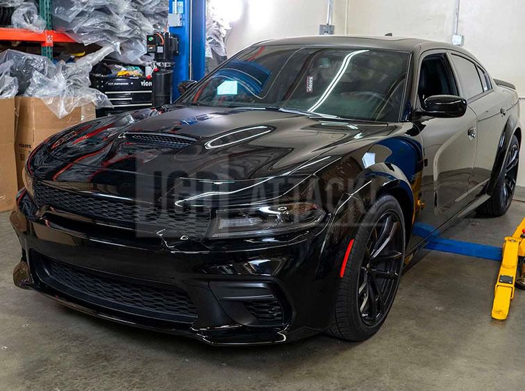 Body Kit – Hellcat 2020+ Style – Front & Rear Bumper, Widebody, Diffuser, Side Skirts (CHARGER (12)