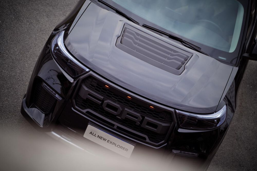 RAPTOR Style Aluminum Hood (EXPLORER 20-23) (6)