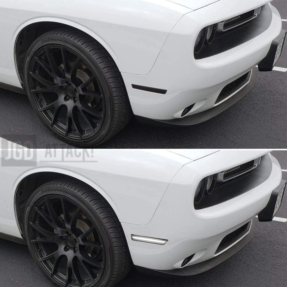 Dual LED Front Bumper Side Markers (CHALLENGER 08-14) (5)