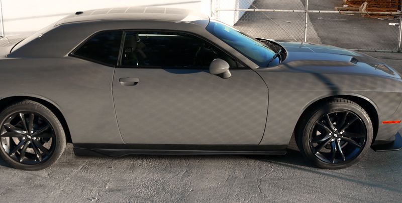 Side Skirts – Matte Black (CHALLENGER 15-23) (3)