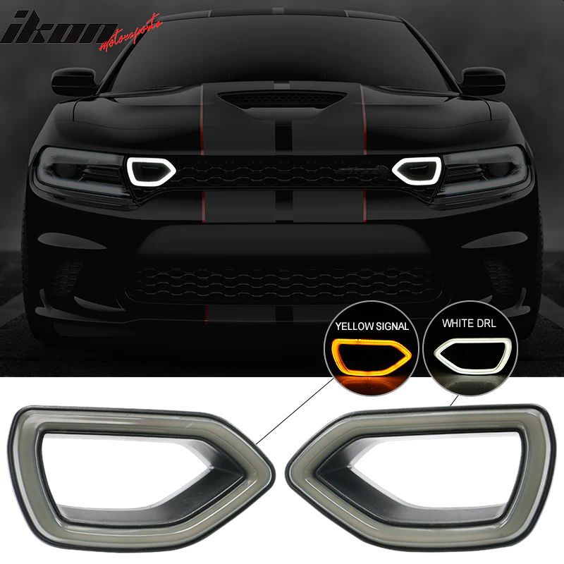 LED Lights For Hellcat/SRT Grille (7)