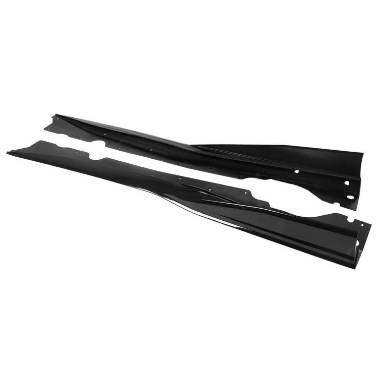 Side Skirts – V1 Style – Gloss Black (CORVETTE C8 20-26) (3)