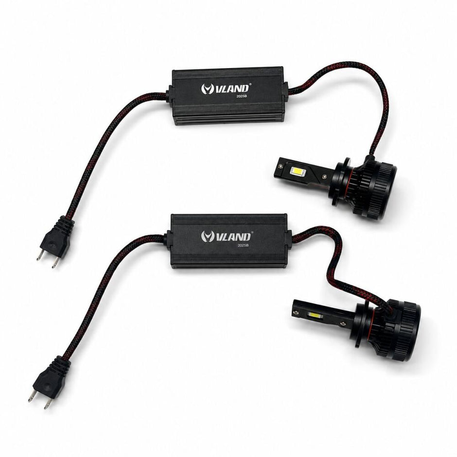RGB Headlights + LED Bulbs (2)