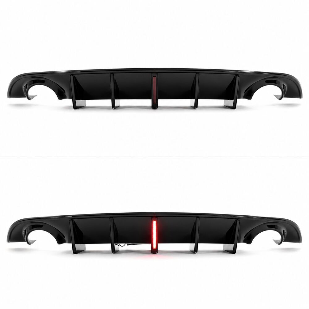 Rear Bumper Diffuser CS with LED (4)