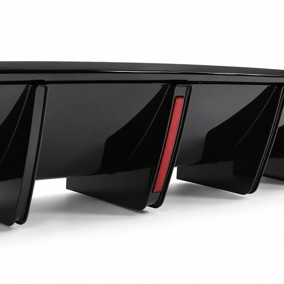 Rear Bumper Diffuser CS with LED (7)