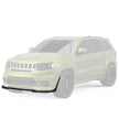 TRACKHAWK Front Bumper Lip (4)