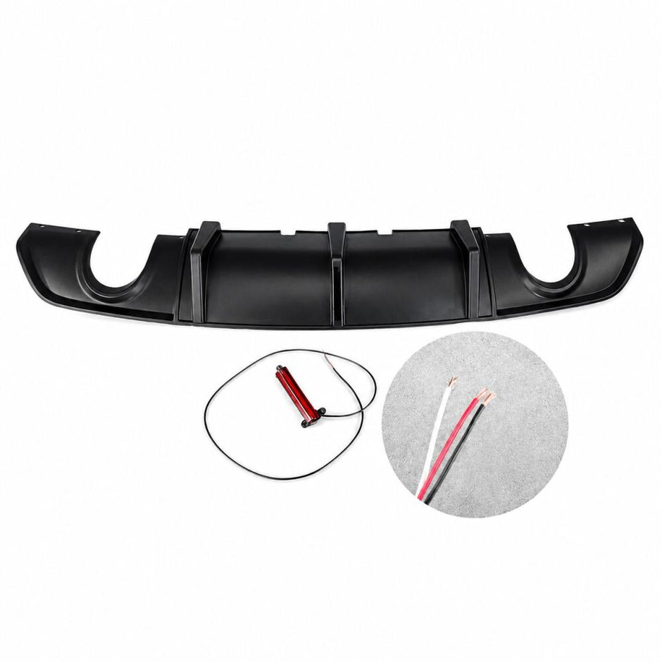 Rear Diffuser w/LED (2)