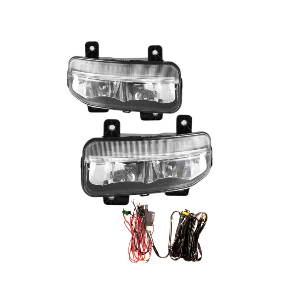 Full LED Fog Lights + Switch (7)