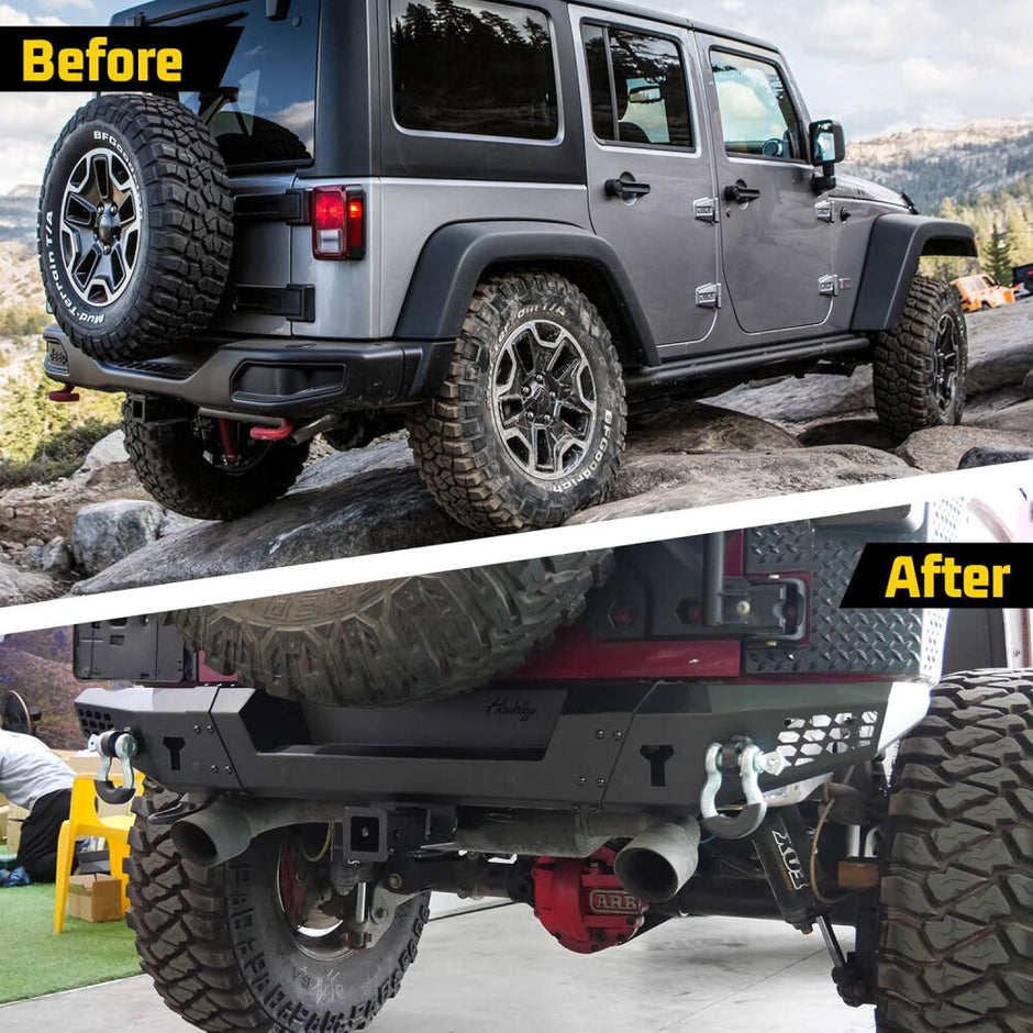 Rear Bumper – Off-Road Alaska – D-Rings (WRANGLER JK 07-17) (7)