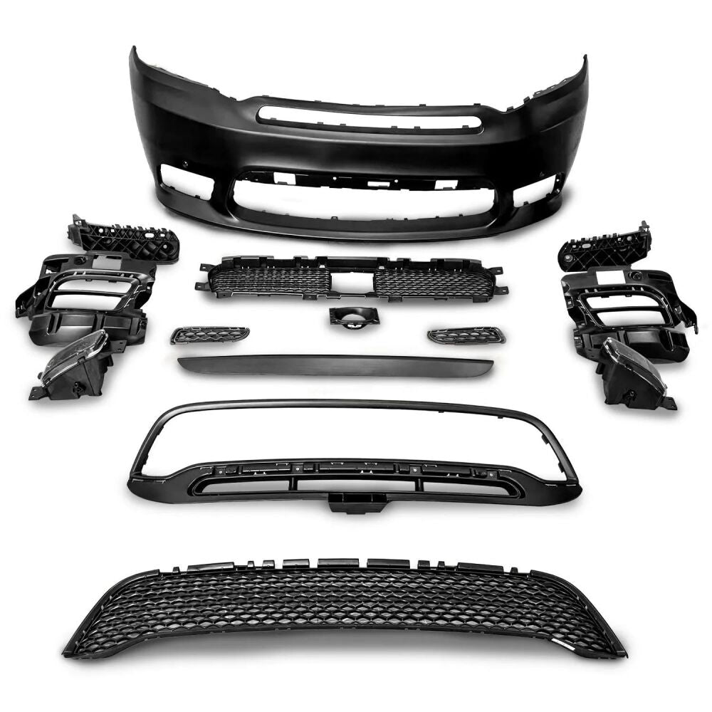 Front Bumper + LED DRL + Brackets (4)