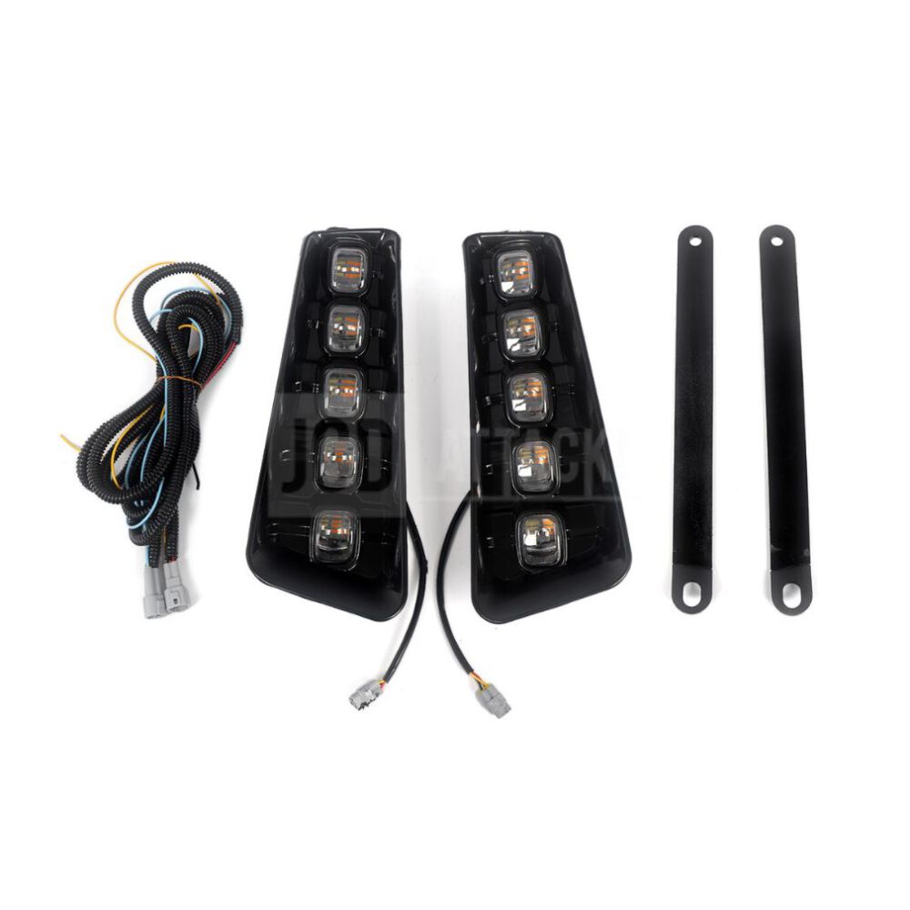 RAPTOR Style Front Bumper + LED Lights (F150 21-23) (7)