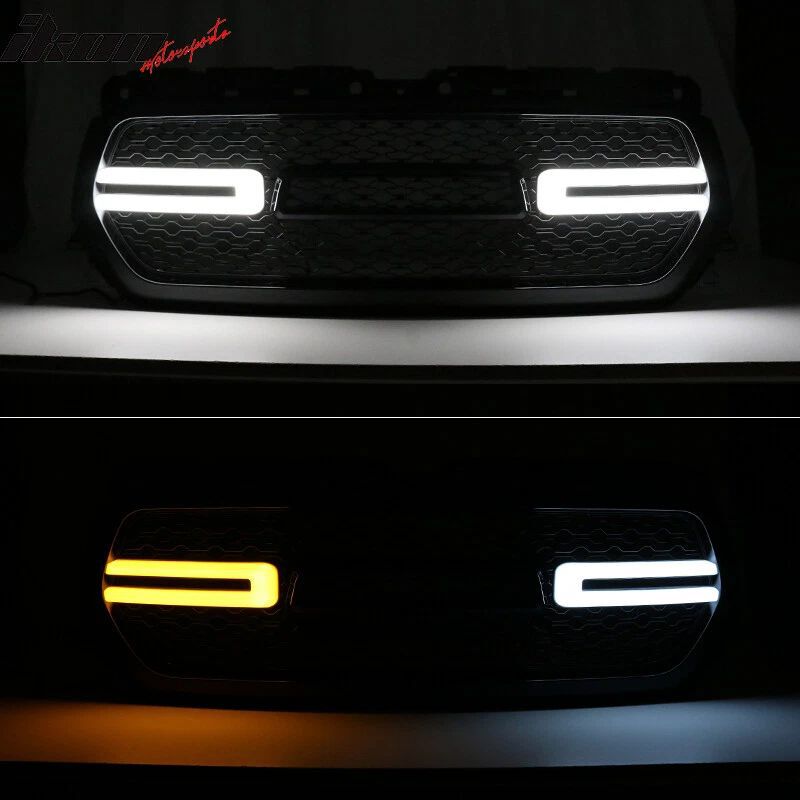 LED Upper Grille With Sequential Turn Signal (6)