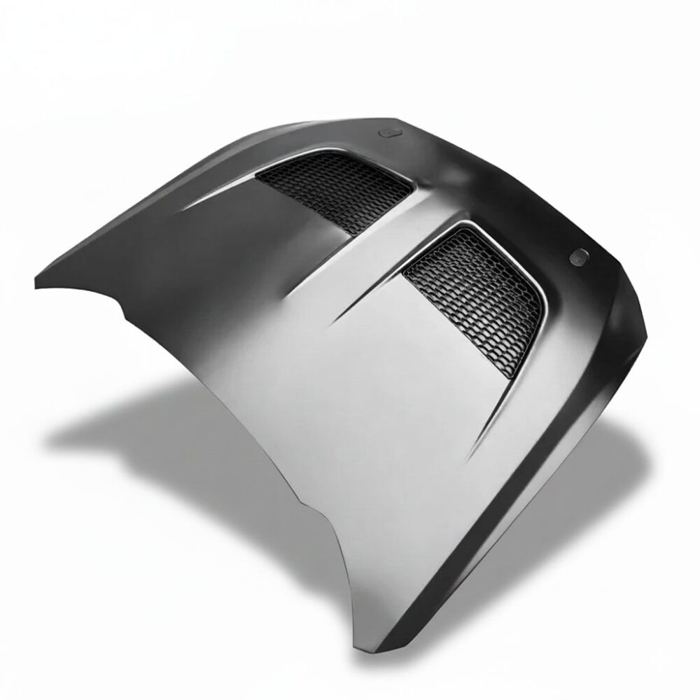 Aluminiummotorhuv GTD-stil – Ford Mustang (2024–2026) GT, EcoBoost & Dark Horse