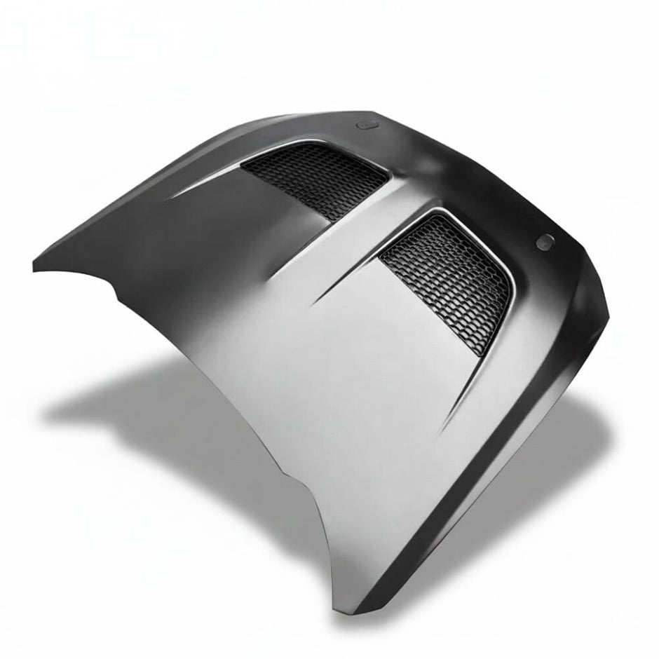 IkonMotorsports Aluminiummotorhuv GTD-stil Ford Mustang (2024–2026) GT, EcoBoost & Dark Horse