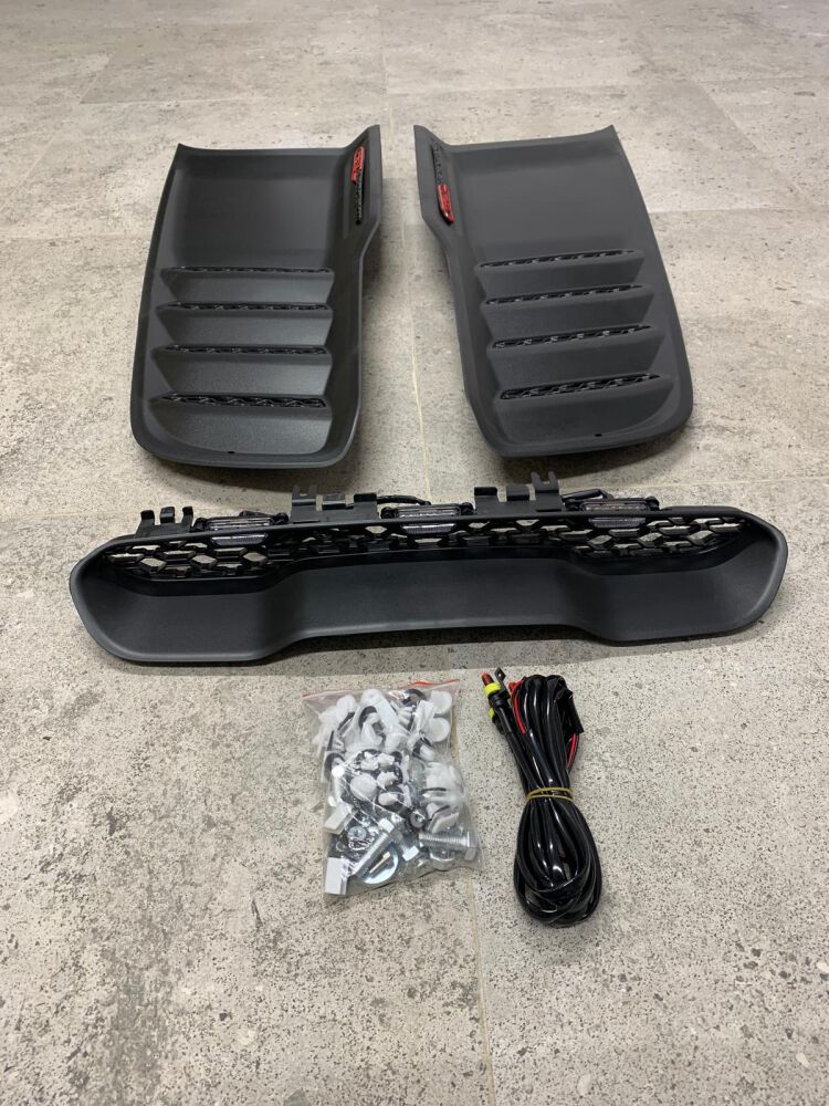 LED Supercharged Scoops for the TRX Hood (RAM TRX 21-23) (4)