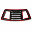 Rear Window Louvers (6)