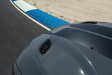 Aluminum Hood with Vents and Vent Covers (4)