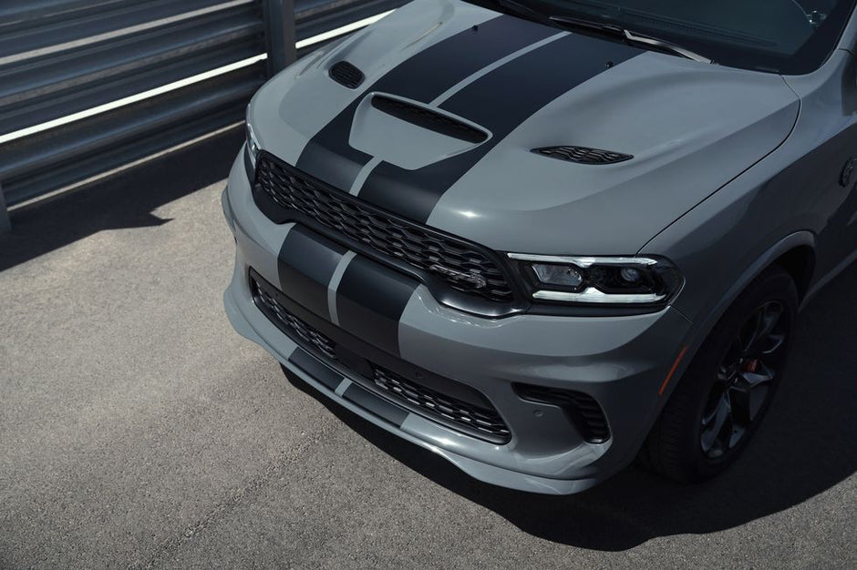 Aluminum Hood with Vents and Vent Covers (3)