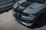 Aluminum Hood with Vents and Vent Covers (3)