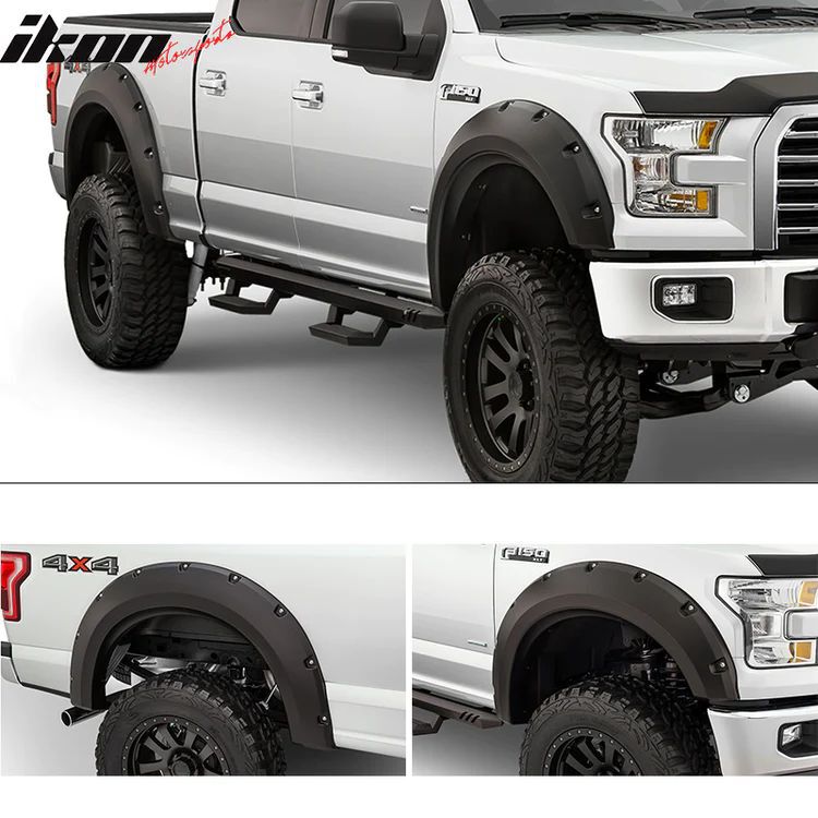 Pocket Rivet Style Fender Flares (3)