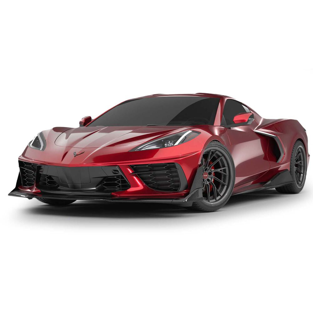 Side Skirts – V1 Style – Gloss Black (CORVETTE C8 20-26) (9)